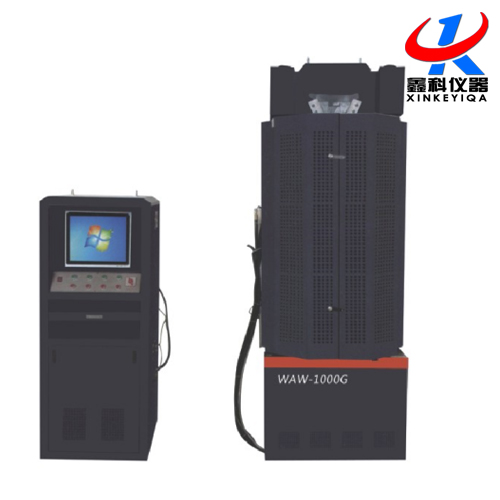 WEW-600EL钢绞线拉力试验机的结构简介